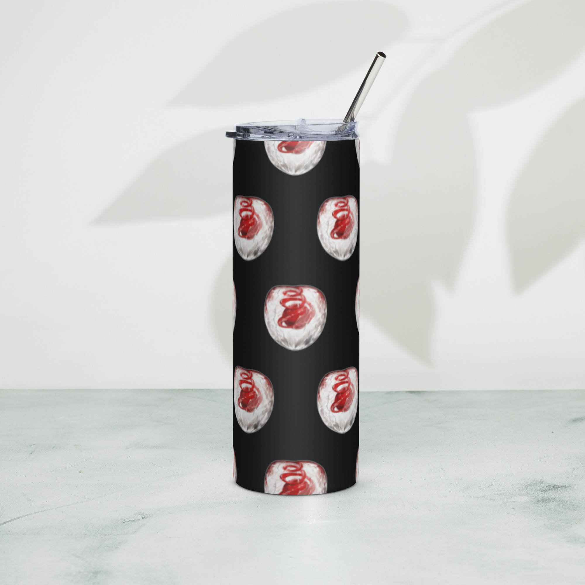 Gifted Blood Universe stainless steel tumbler — black — official merch