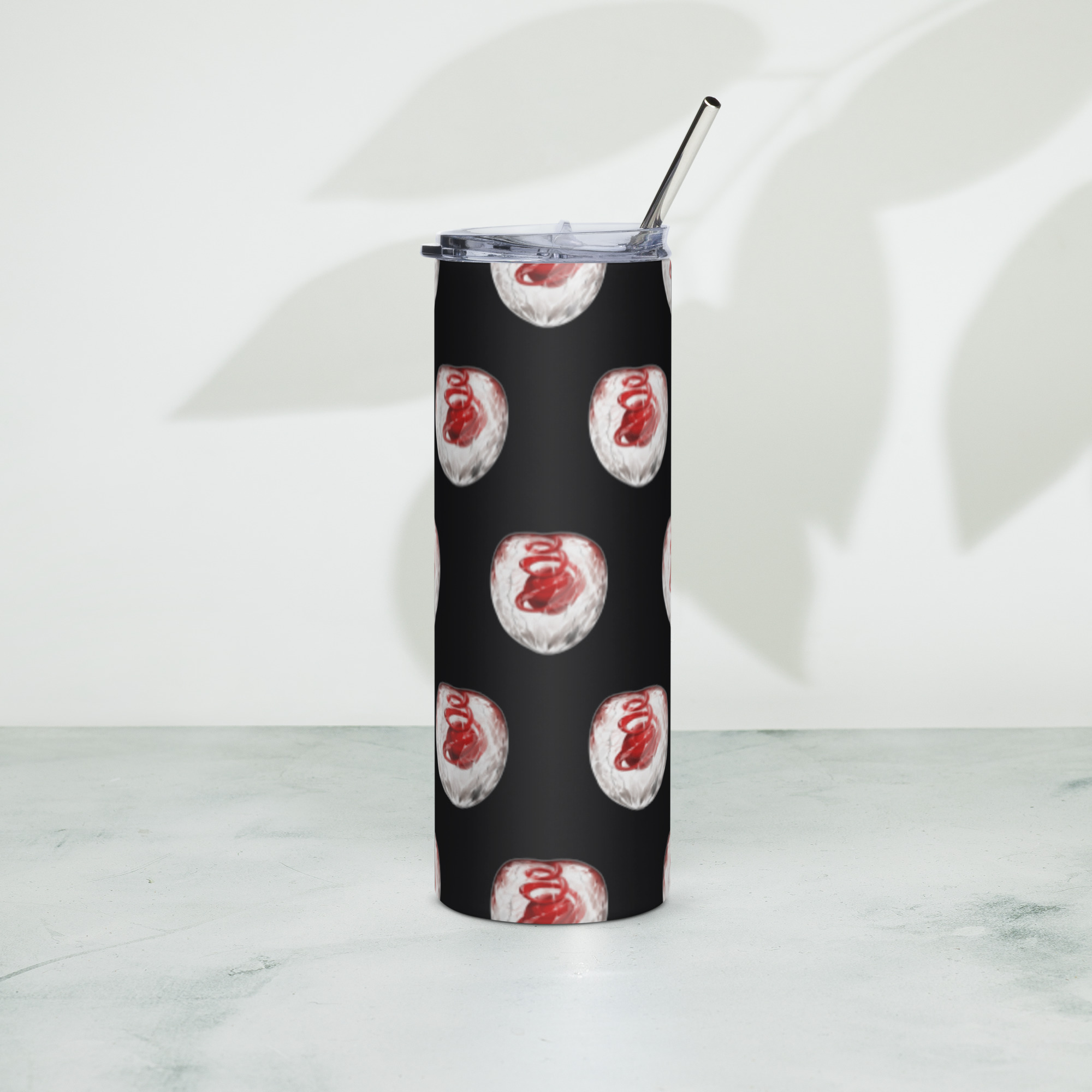 Gifted Blood Universe stainless steel tumbler — black — official merch